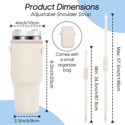 Insulated Water Bottle Carrier Bag