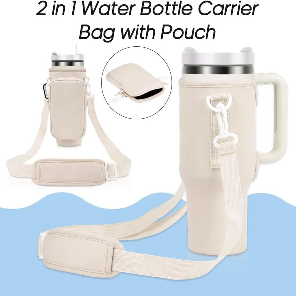 Insulated Water Bottle Carrier Bag