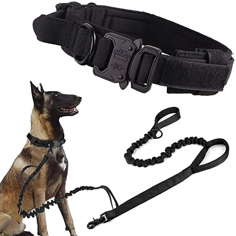 Durable Tactical Dog Collar Leash