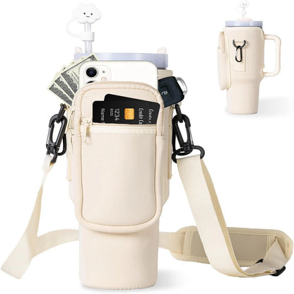Insulated Water Bottle Carrier Bag