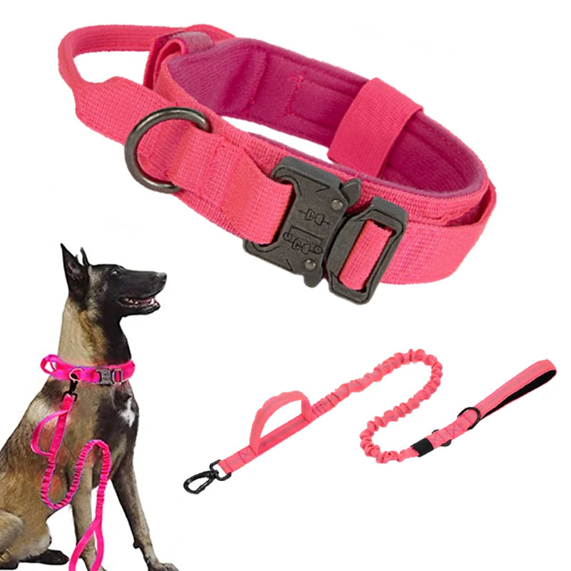 Durable Tactical Dog Collar Leash