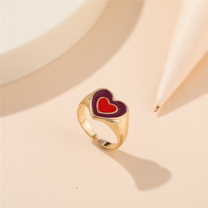 Creative Love Heart Ring