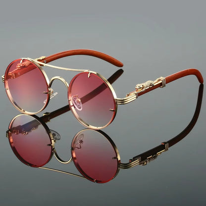 Rebel Retro Round Sunglasses
