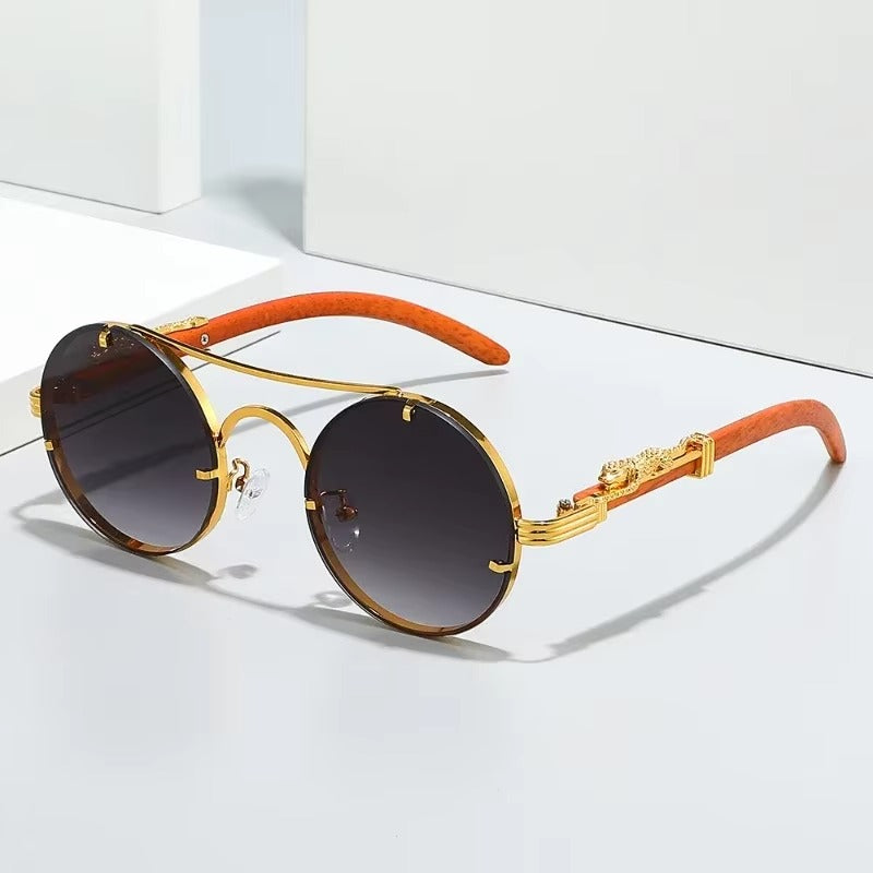Rebel Retro Round Sunglasses