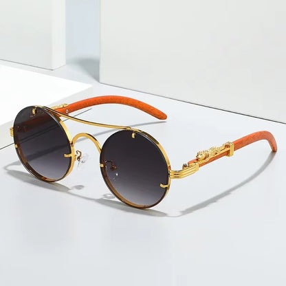 Rebel Retro Round Sunglasses