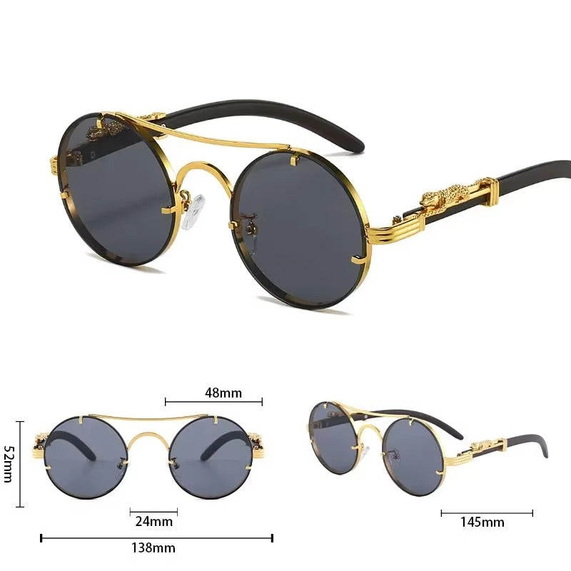 Rebel Retro Round Sunglasses