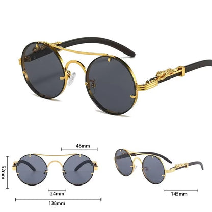 Rebel Retro Round Sunglasses