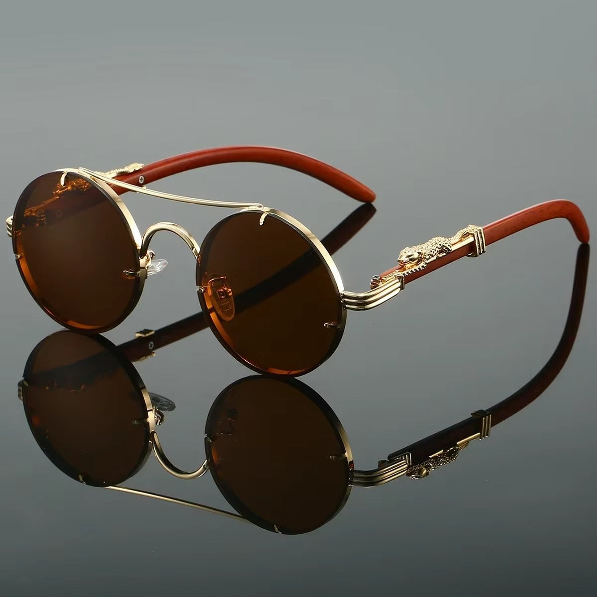 Rebel Retro Round Sunglasses