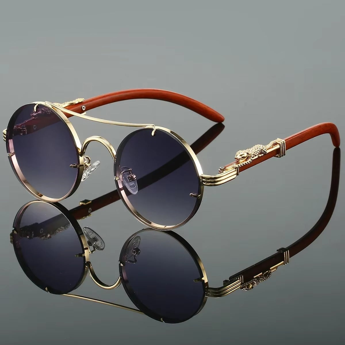 Rebel Retro Round Sunglasses