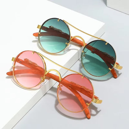 Rebel Retro Round Sunglasses