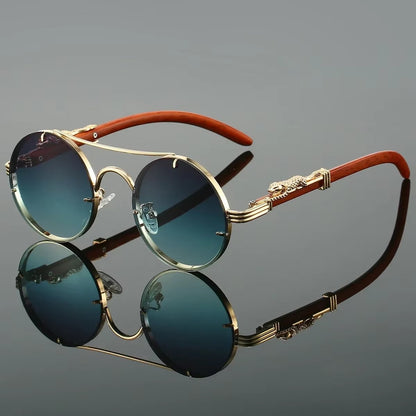 Rebel Retro Round Sunglasses