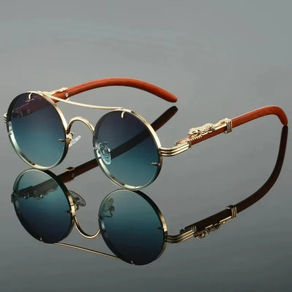 Rebel Retro Round Sunglasses