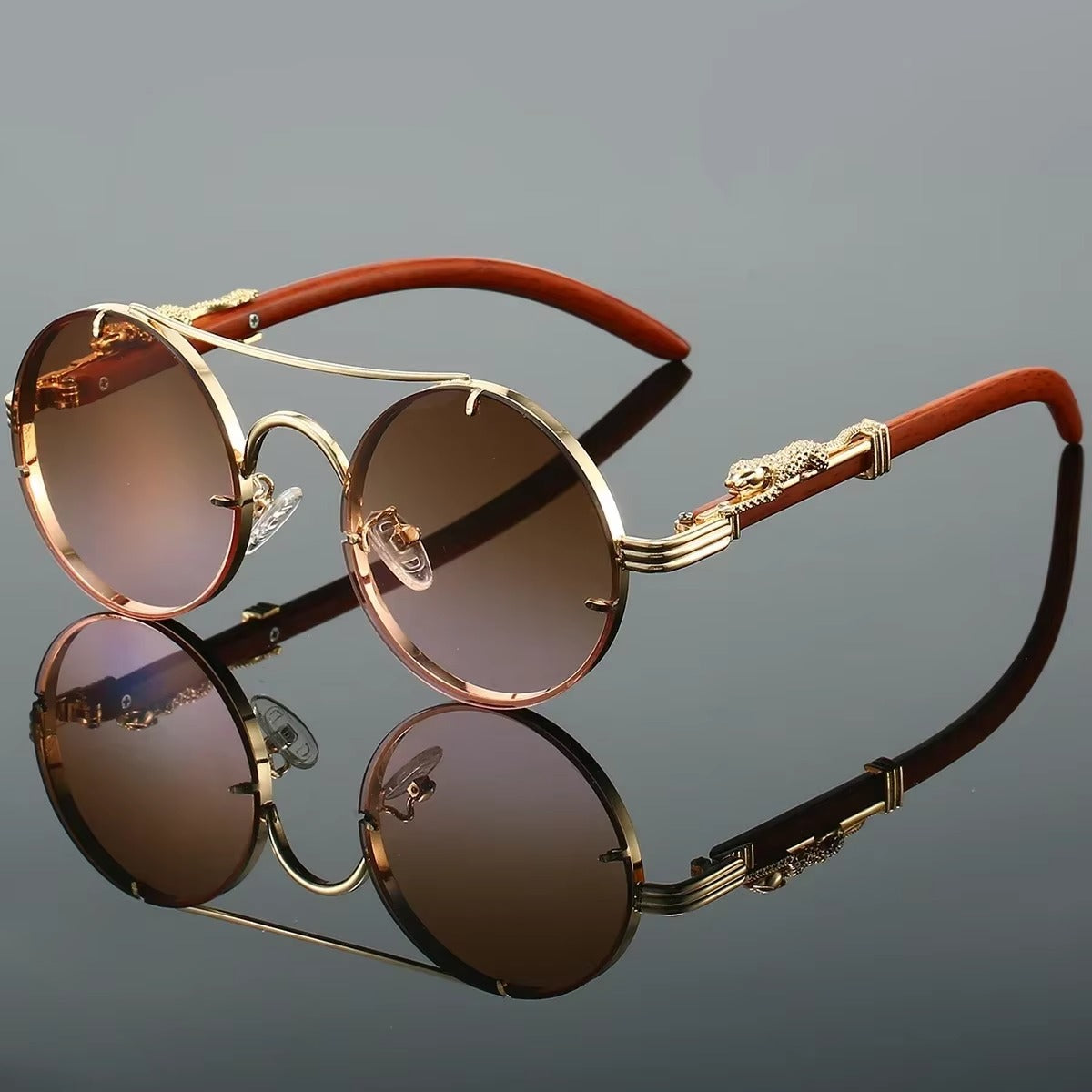 Rebel Retro Round Sunglasses