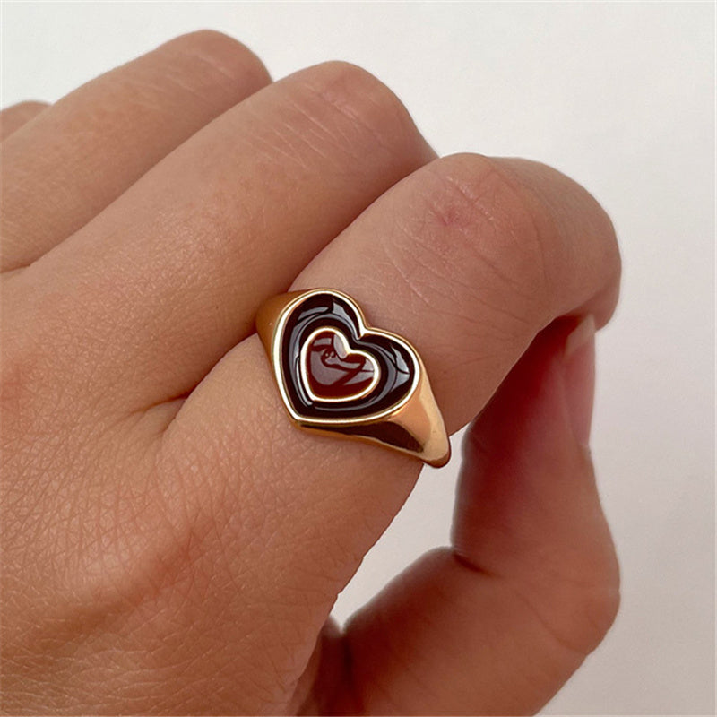 Creative Love Heart Ring