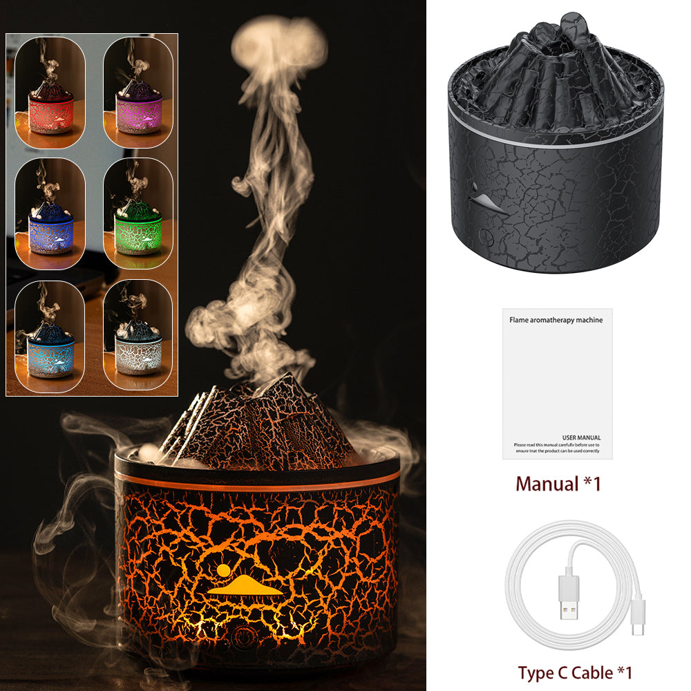 Volcano Fire Flame Air Humidifier
