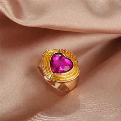 Creative Love Heart Ring