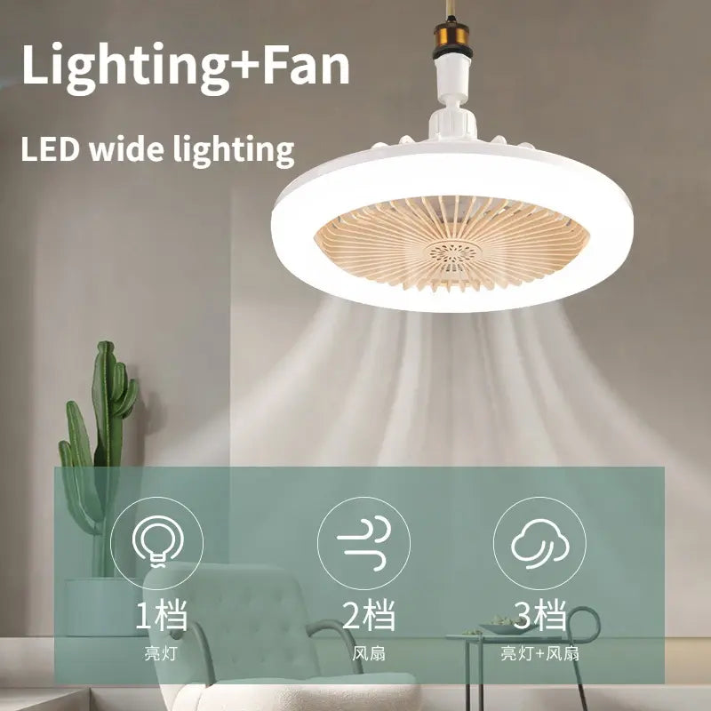 Smart Ceiling Fan Light with Remote Control